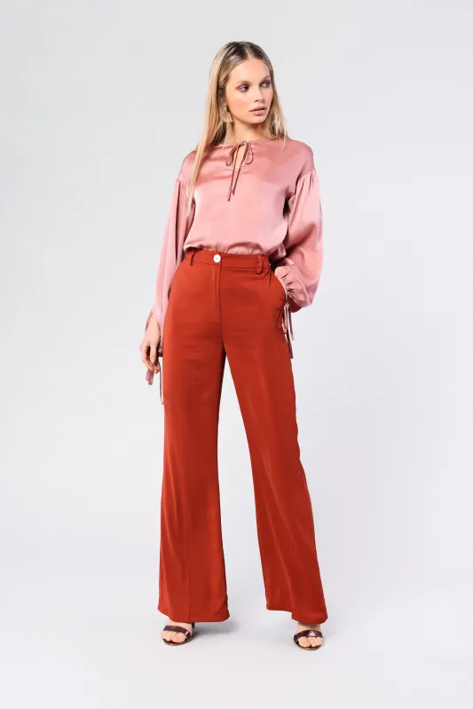 Glamorous Rust Brown Trousers made by Glamorous