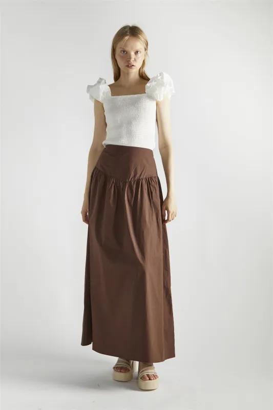 White Square-Neck-Tops made by Glamorous