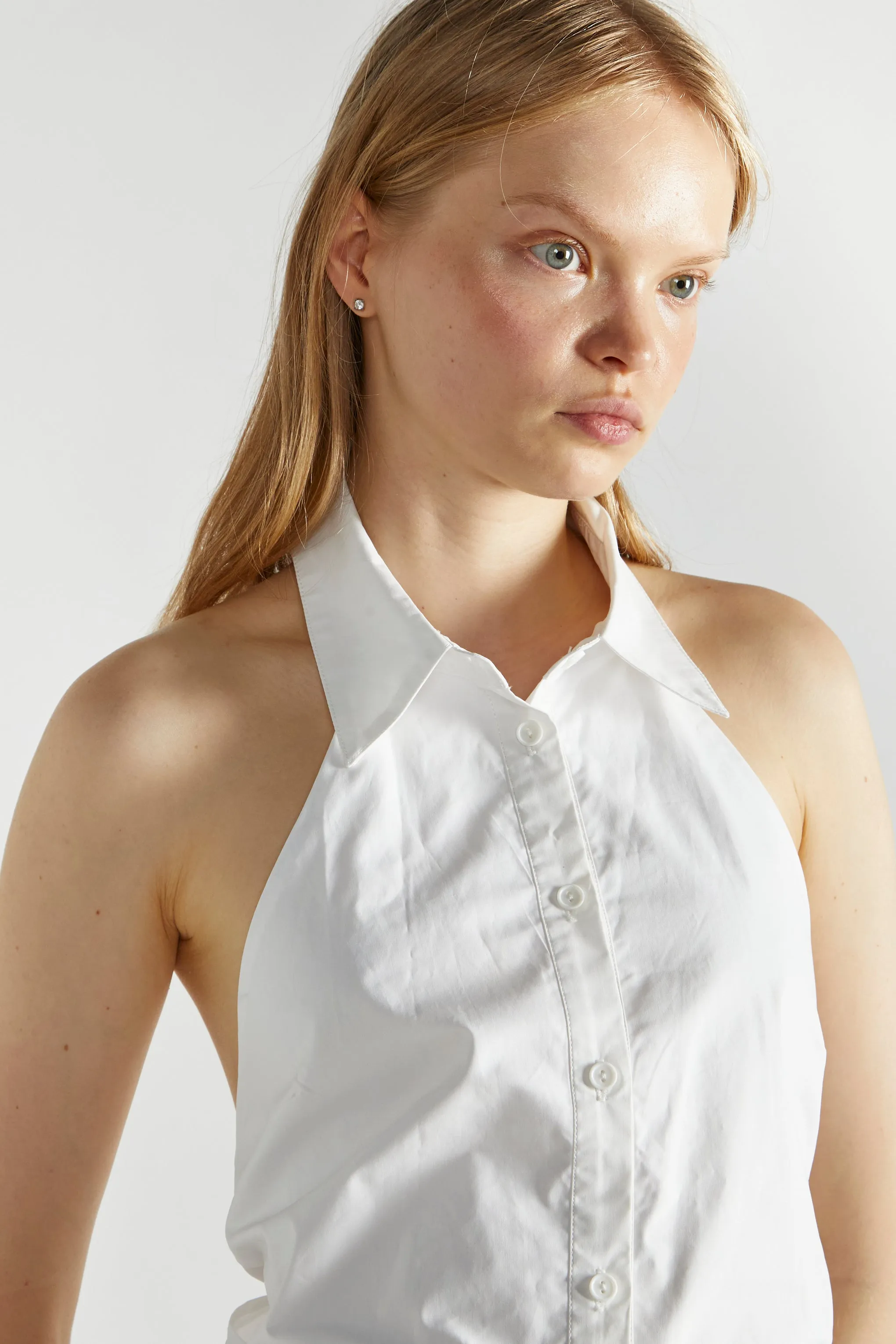 Women's White Tie Back Tops sold by Glamorous product image thumbnail 4