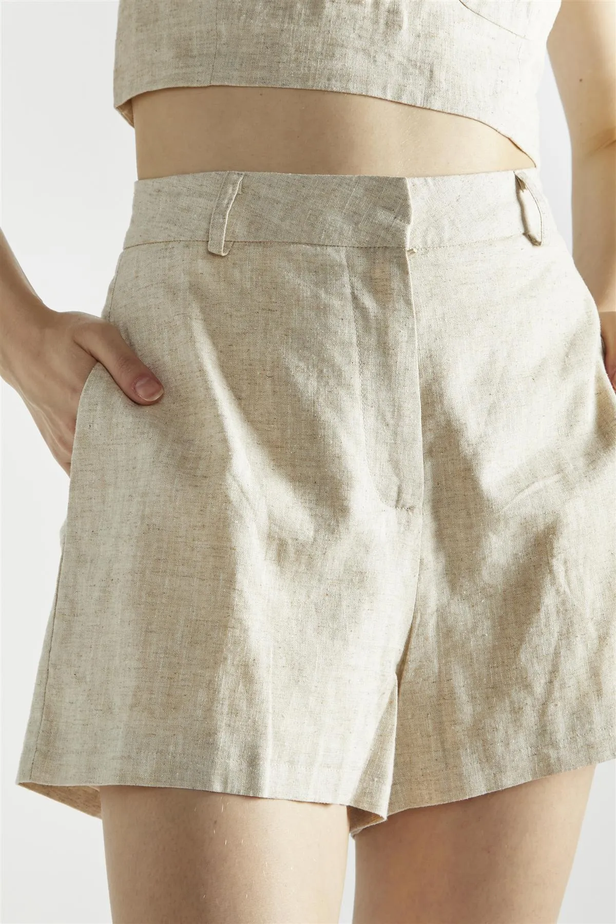 Natural Hot Pant Shorts sold by Glamorous product image thumbnail 4