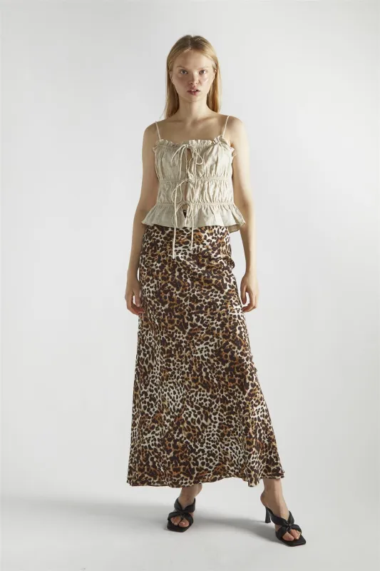 Natural Tie-Front Tops sold by Glamorous