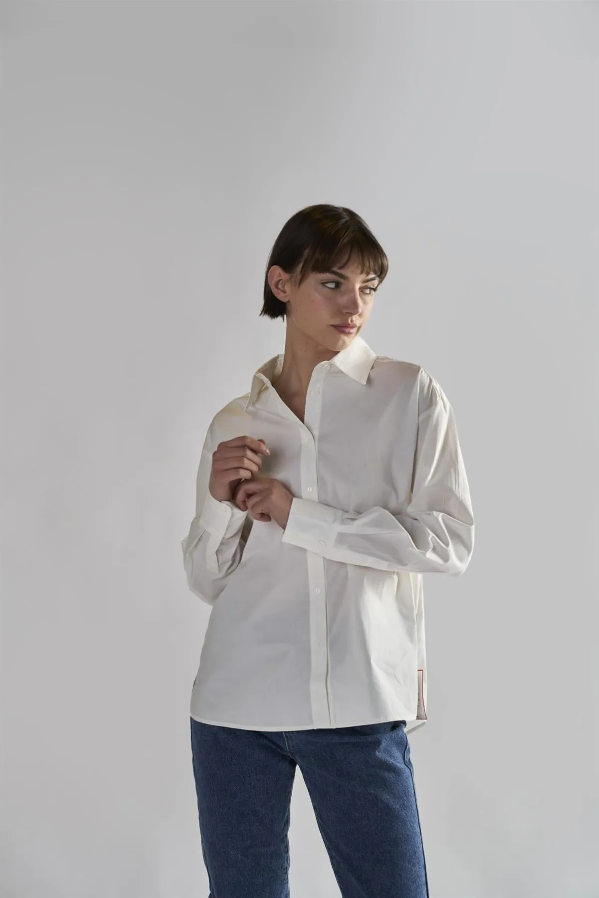 Off-White Button-Up Tops sold by Glamorous product image thumbnail 3