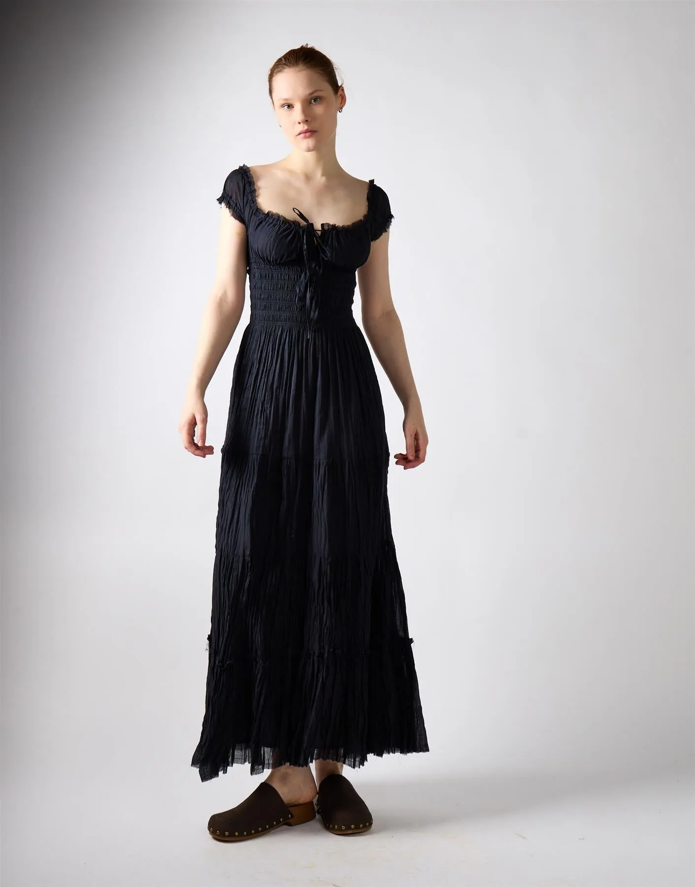 Black Tiered Maxi Dress sold by Glamorous product image thumbnail 4