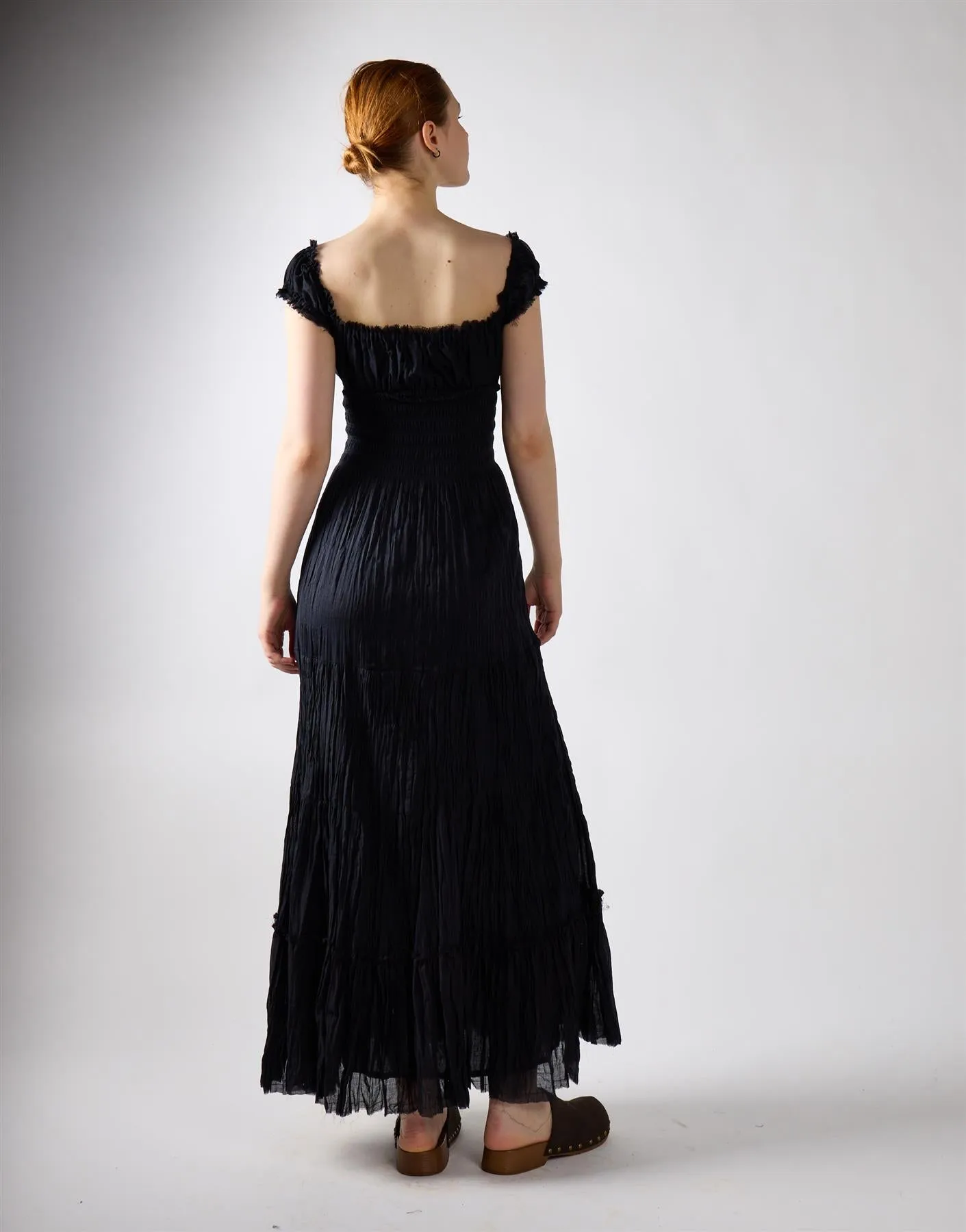 Black Tiered Maxi Dress sold by Glamorous product image thumbnail 5