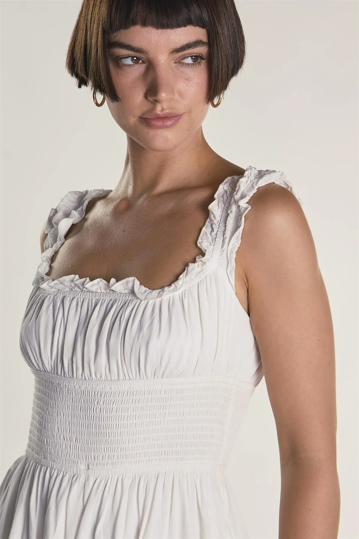 Elasticated Waistband Square Neck Playsuit sold by Glamorous product image thumbnail 3