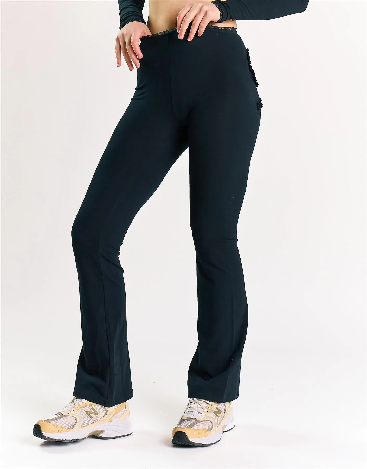 Agon Women's Black Activewear Trousers sold by Glamorous product image thumbnail 3