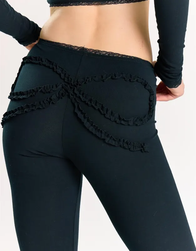 Agon Women's Black Activewear Trousers made by Glamorous