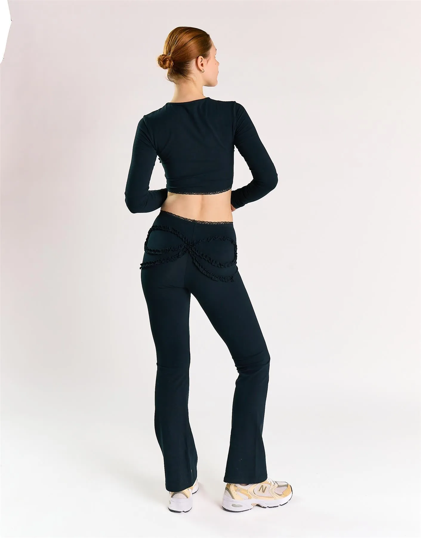 Agon Women's Black Activewear Trousers sold by Glamorous product image thumbnail 2