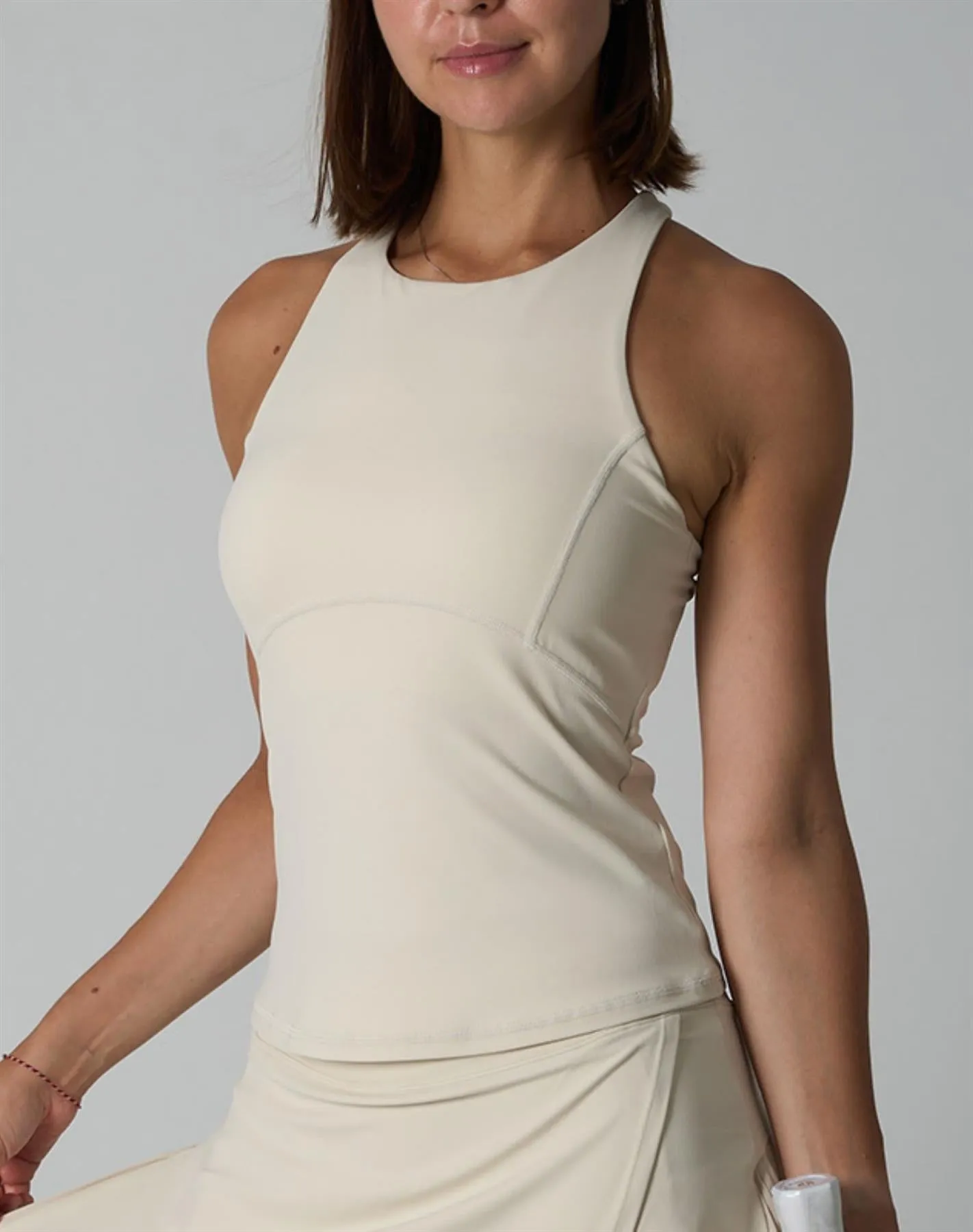 Agon Cream Cross-Back Top sold by Glamorous product image thumbnail 3