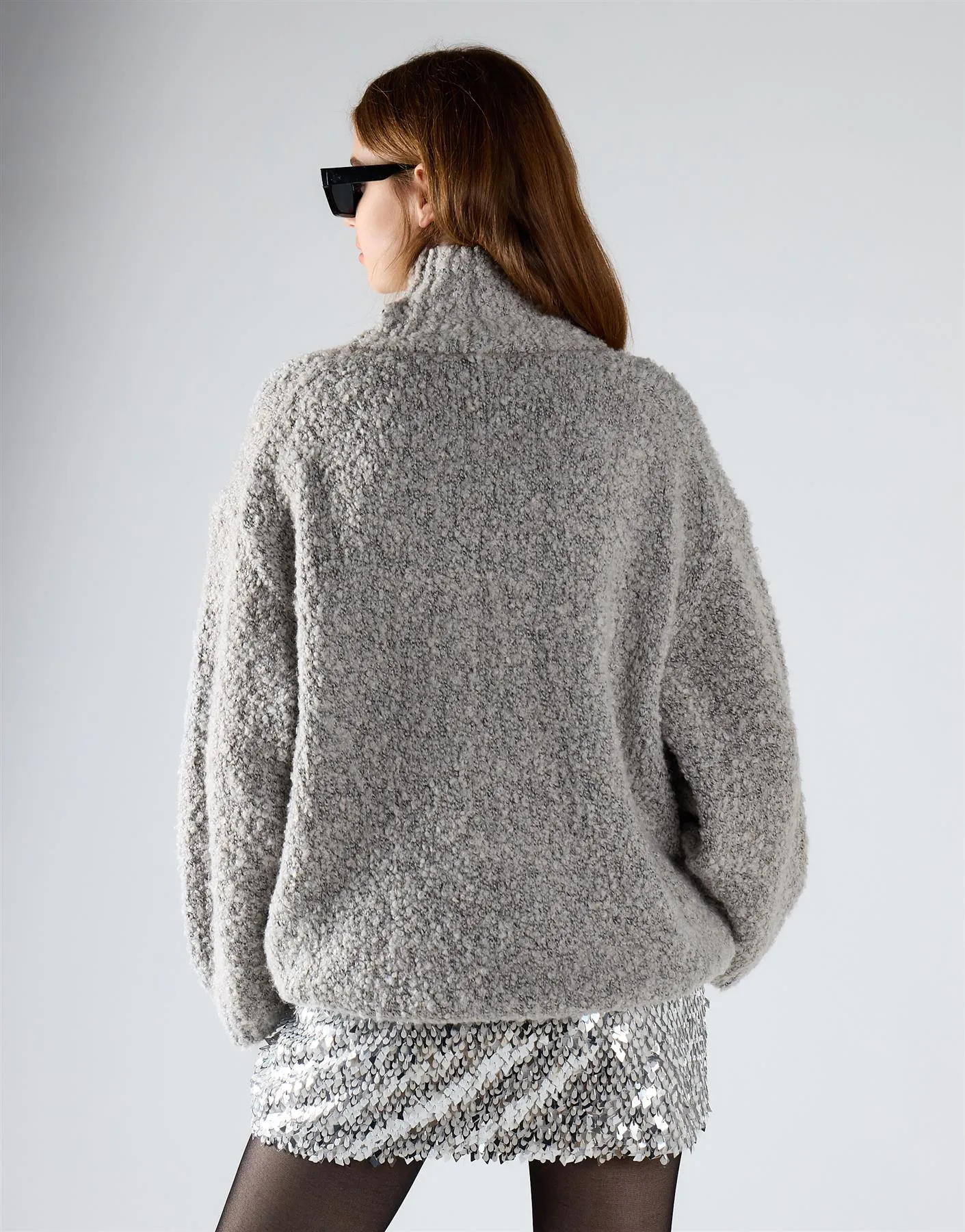 Silver Diamond Sequin Mini Skirt sold by Glamorous product image thumbnail 2