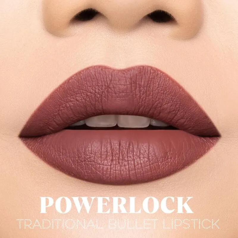 Modelrock - Powerlock Traditional Style Matte Longwear Lipstick - Choc Lava sold by Glamour Empire