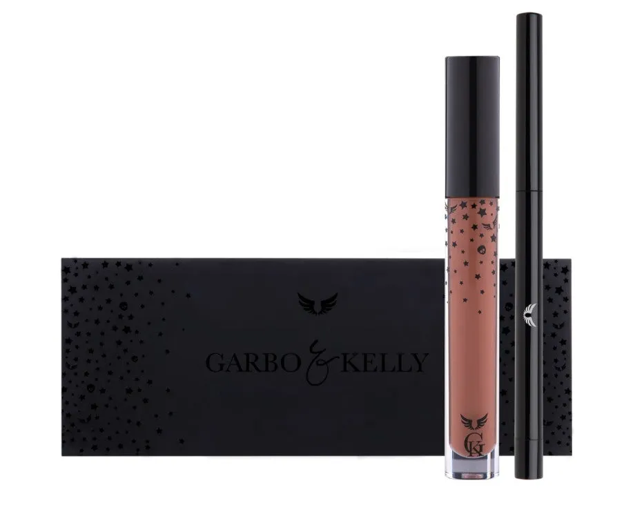 Garbo and Kelly - Rock Matte Kit with lip definer - Backstage sold by Glamour Empire
