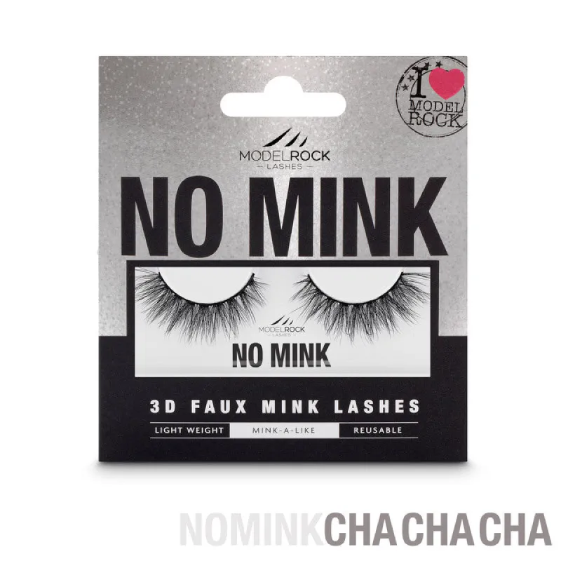 Modelrock - No Mink - faux mink lashes sold by Glamour Empire