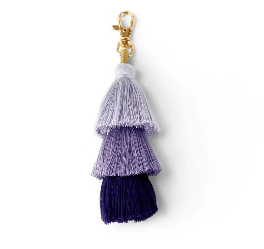 OM Yucatan Keyring - Tassel  Purple sold by Glamour Empire