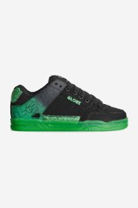 Tilt - Black/Green Stipple - Skate Shoes sold by Globe