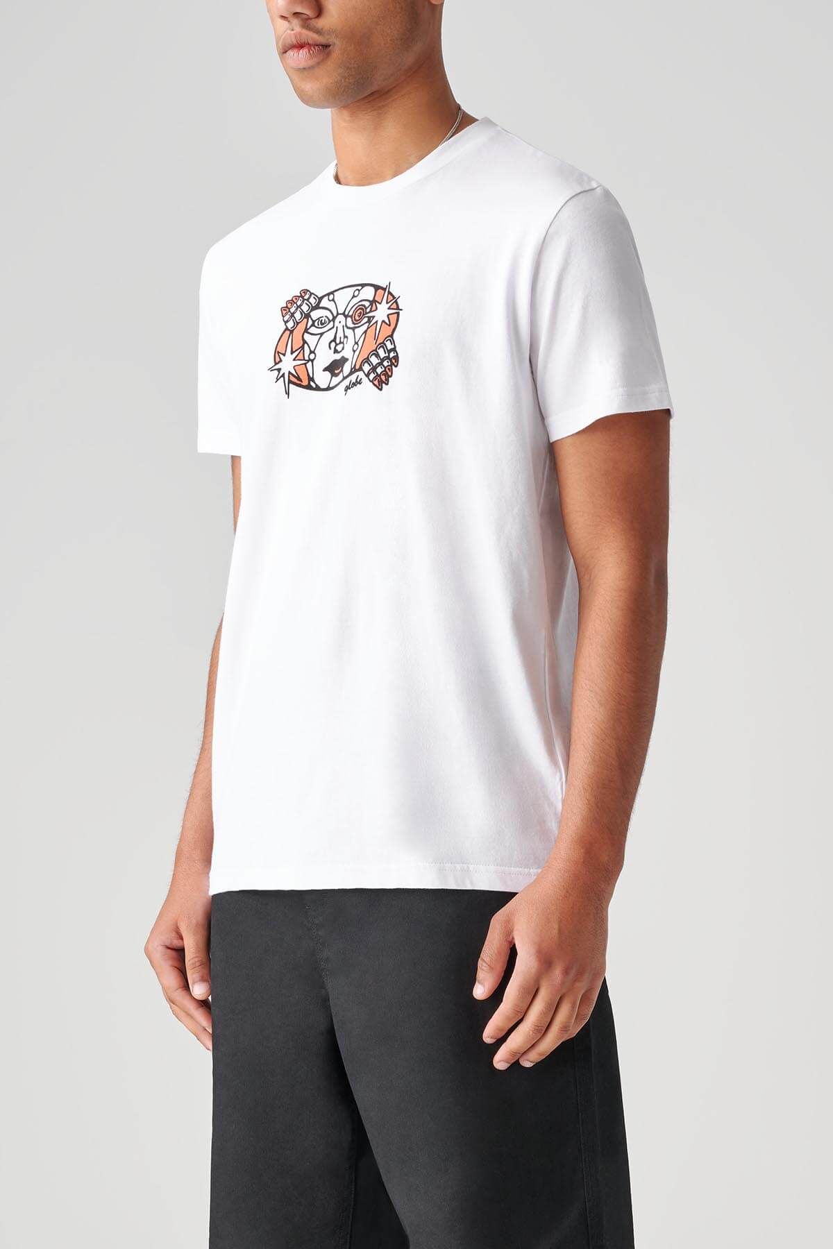 Peeking Out Tee - White sold by Globe product image thumbnail 2