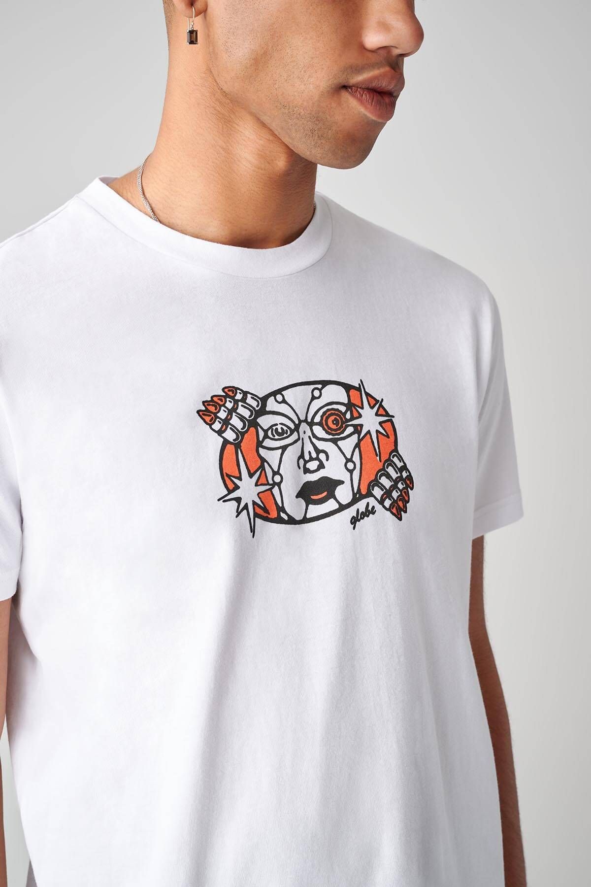 Peeking Out Tee - White sold by Globe product image thumbnail 4