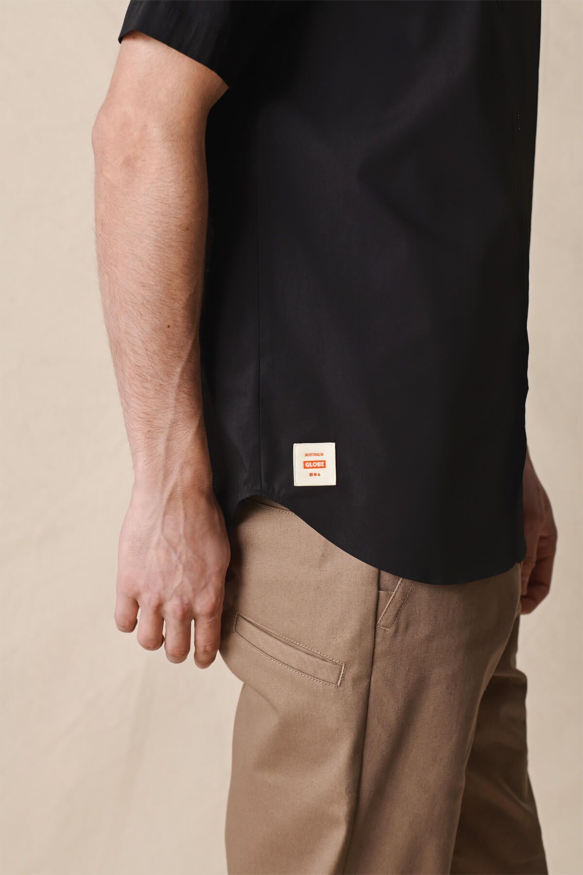 Foundation S/S Shirt - Black sold by Globe product image thumbnail 4