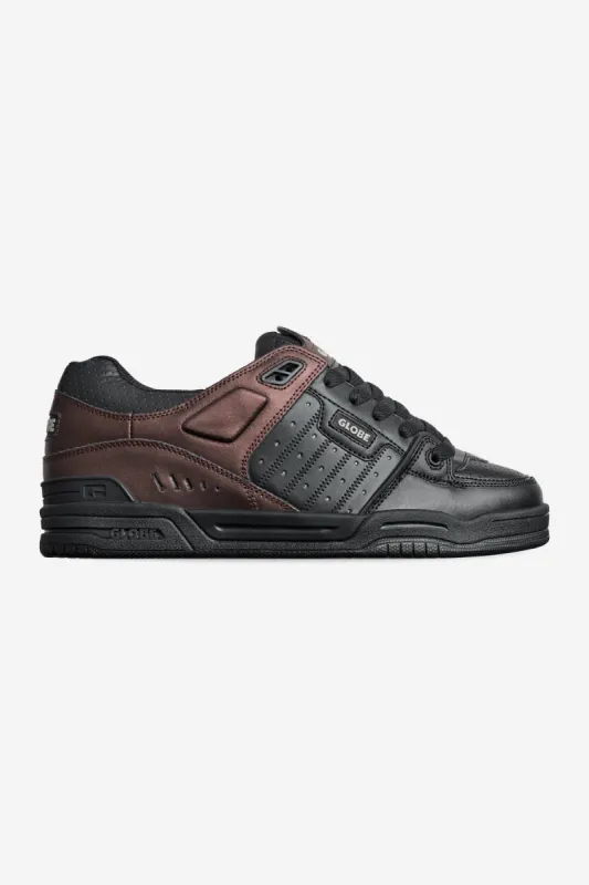 Fusion Black/Bronze skate shoes made by Globe