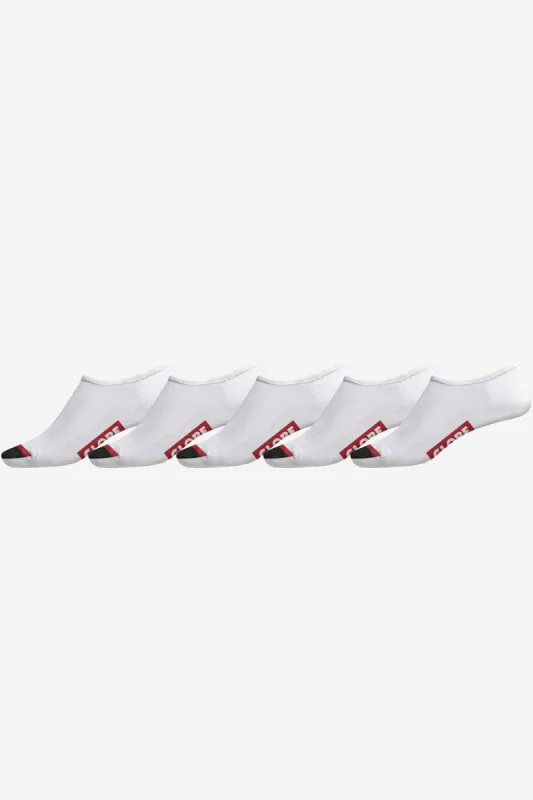 Tipper Invisible Sock 5 Pack - White made by Globe