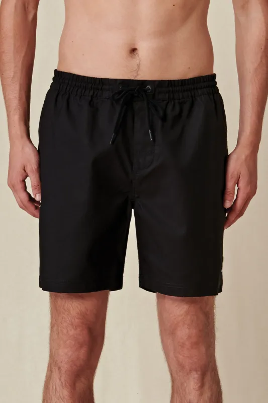Clean Swell Poolshort - Black sold by Globe