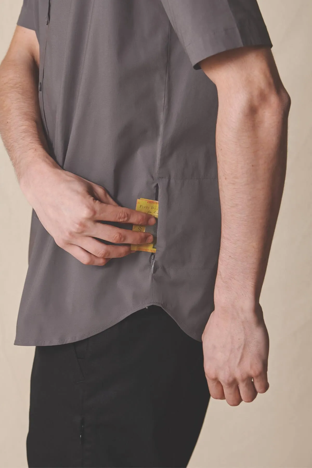 Foundation S/S Shirt - Titanium sold by Globe product image thumbnail 3