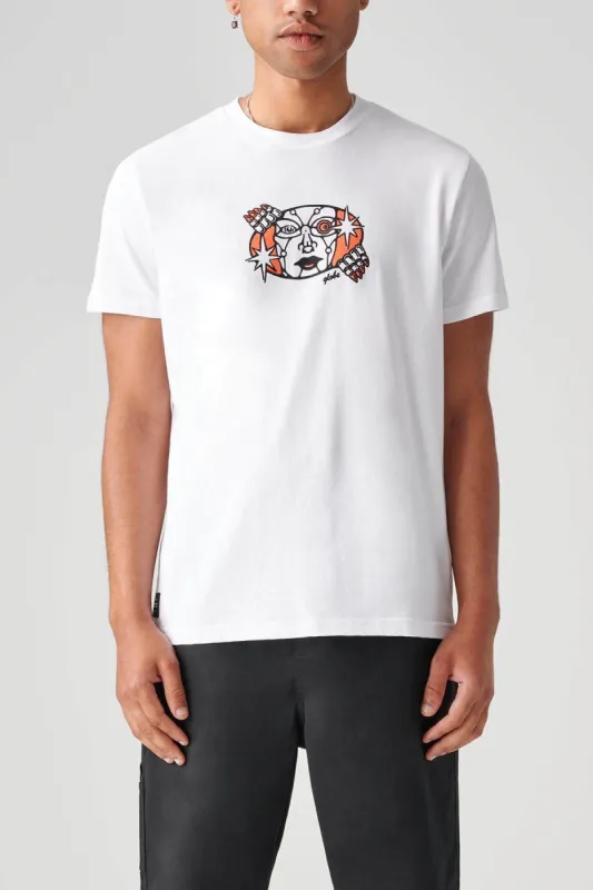 Peeking Out Tee - White sold by Globe