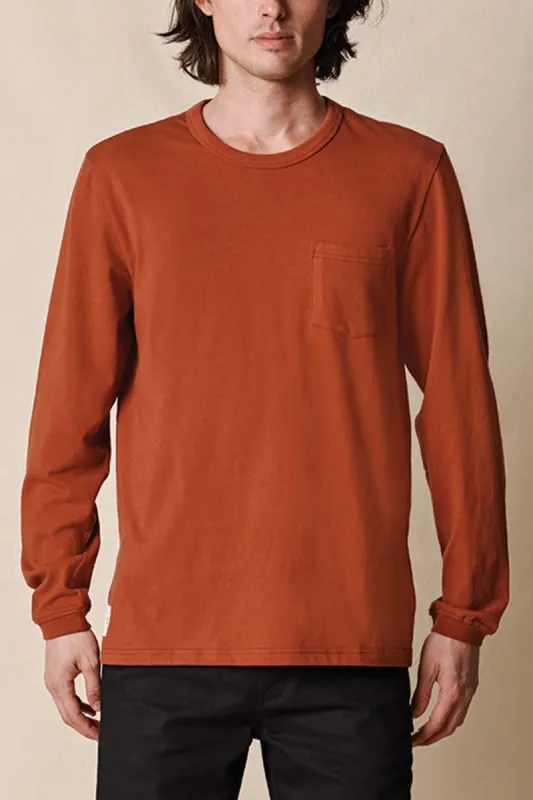 Every Damn Day LS Tee - Walnut sold by Globe