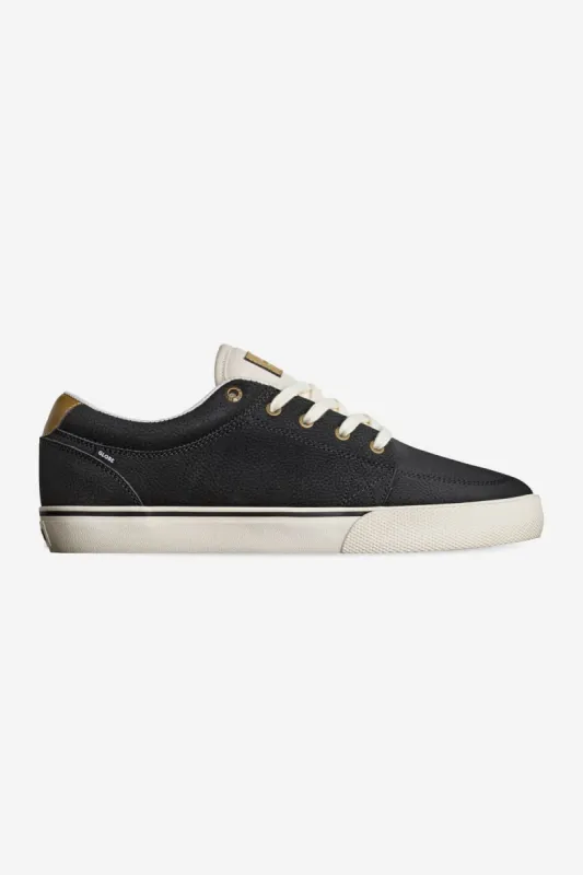 GS Black/Cream skate shoes sold by Globe