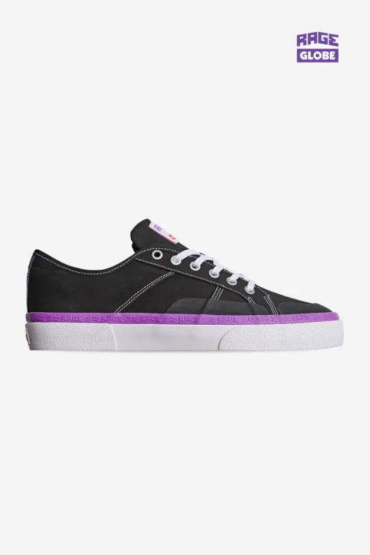 Surplus - Black/White/Rage - Shoes sold by Globe