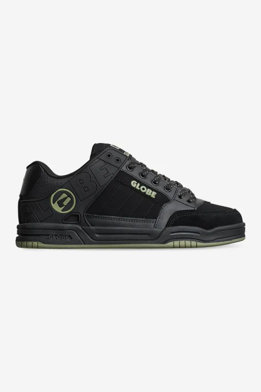 Tilt - Black/Olive - Shoes sold by Globe