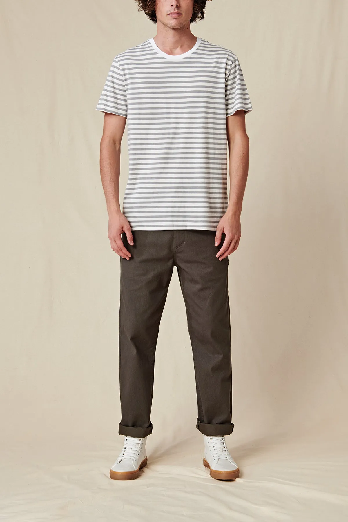 Horizon Striped Tee - White sold by Globe product image thumbnail 2