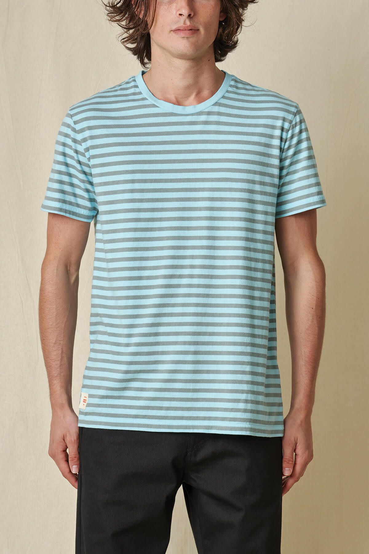 Horizon Striped Tee - Marine sold by Globe