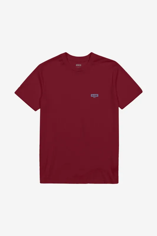 Living Low Velocity Tee - Cranberry sold by Globe