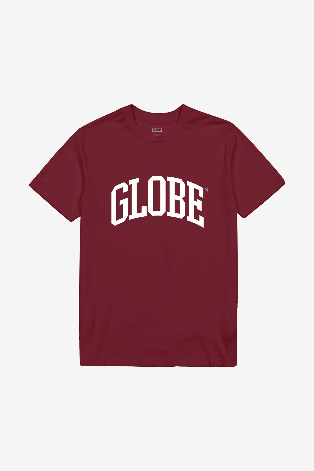 Varsity Tee - Cranberry sold by Globe