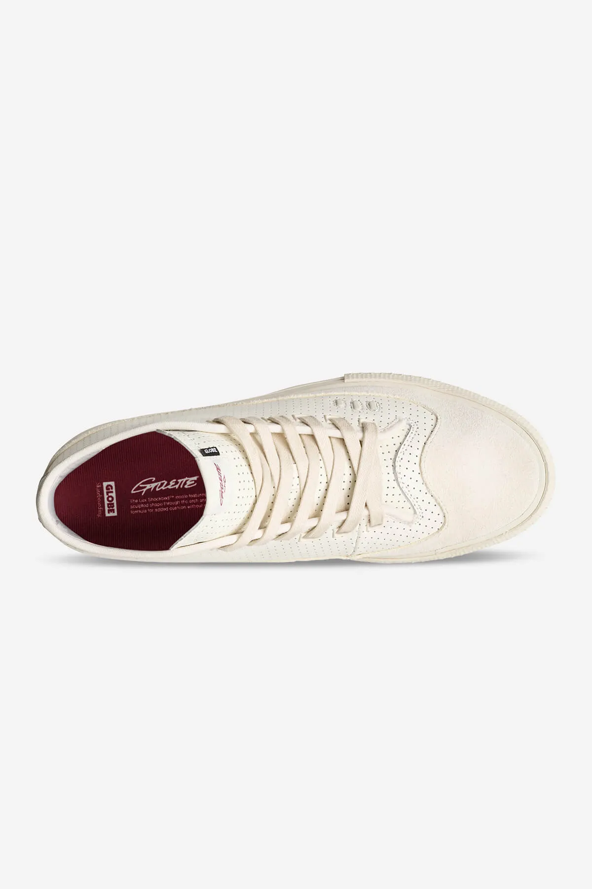Gillette Mid - Cream Leather - Skate Shoes sold by Globe product image thumbnail 2
