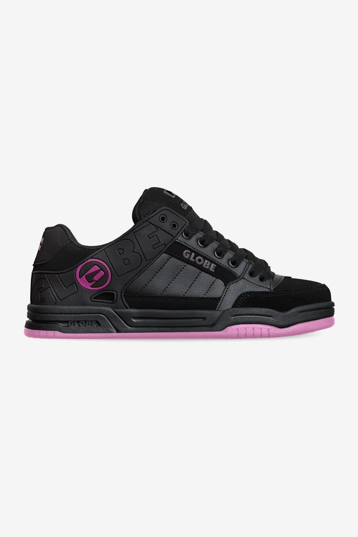 Tilt - Black/Black/Pink - Shoes sold by Globe