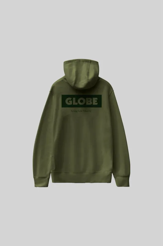 Living Low Velocity Hoodie - OLIVE sold by Globe