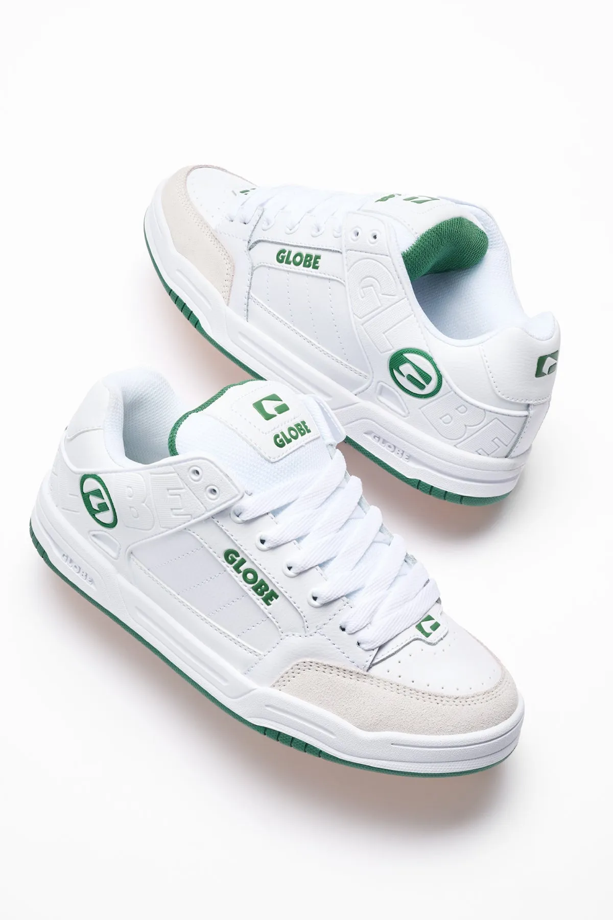 Tilt - White/Green - Shoes sold by Globe product image thumbnail 4