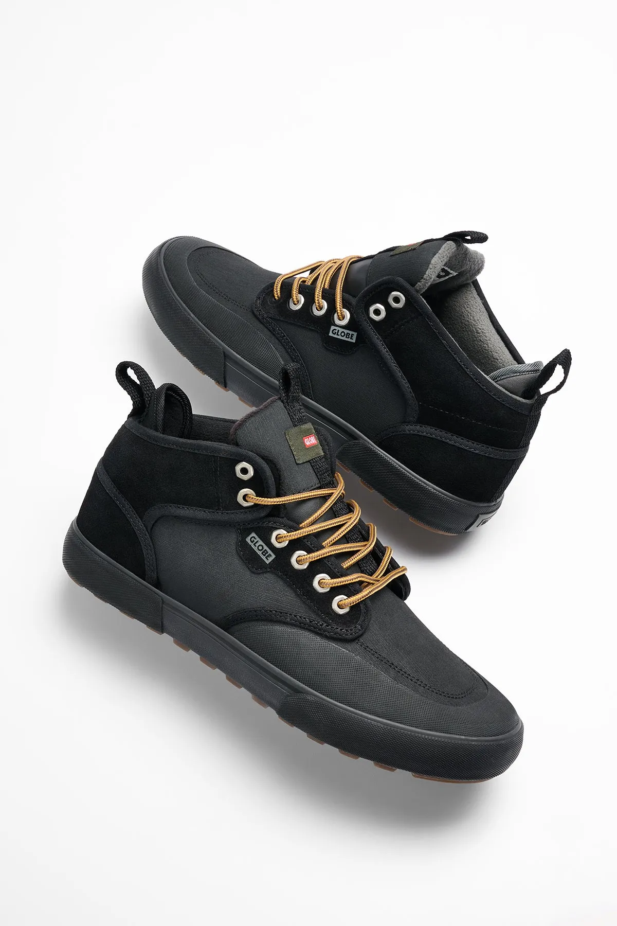 Motley Mid - Black/Gunmetal/Trek - Shoes sold by Globe product image thumbnail 4