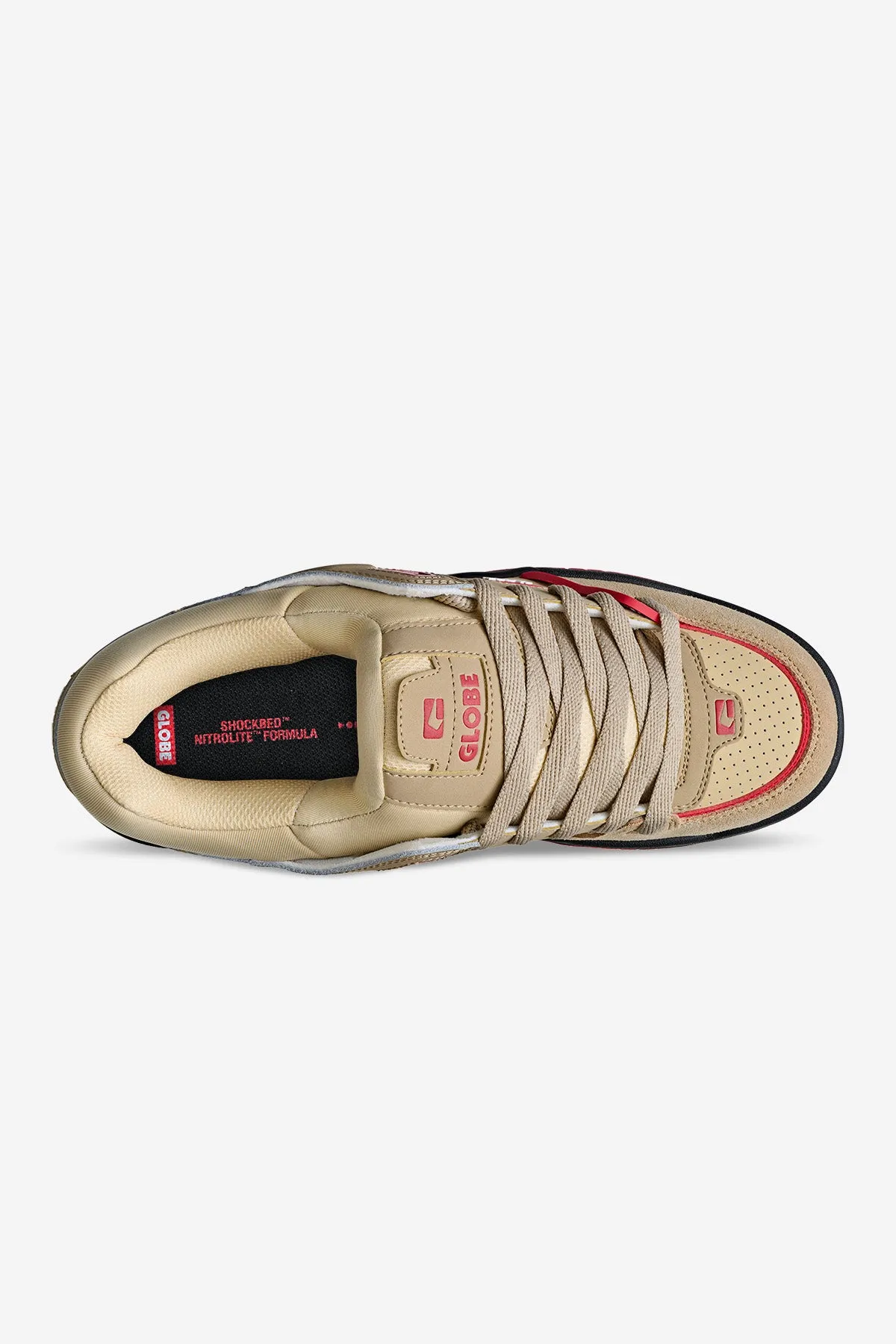 Fusion - Khaki/Red - Shoes sold by Globe product image thumbnail 2