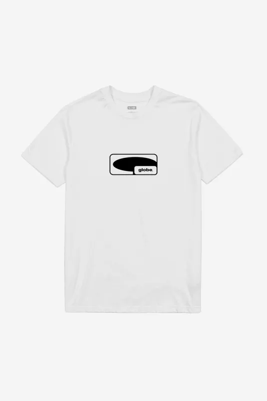 G Icon Tee - White made by Globe