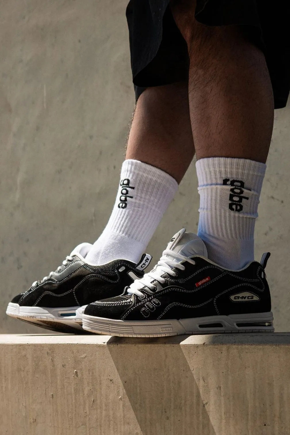 CT-4 - Black/White - Shoes sold by Globe product image thumbnail 4