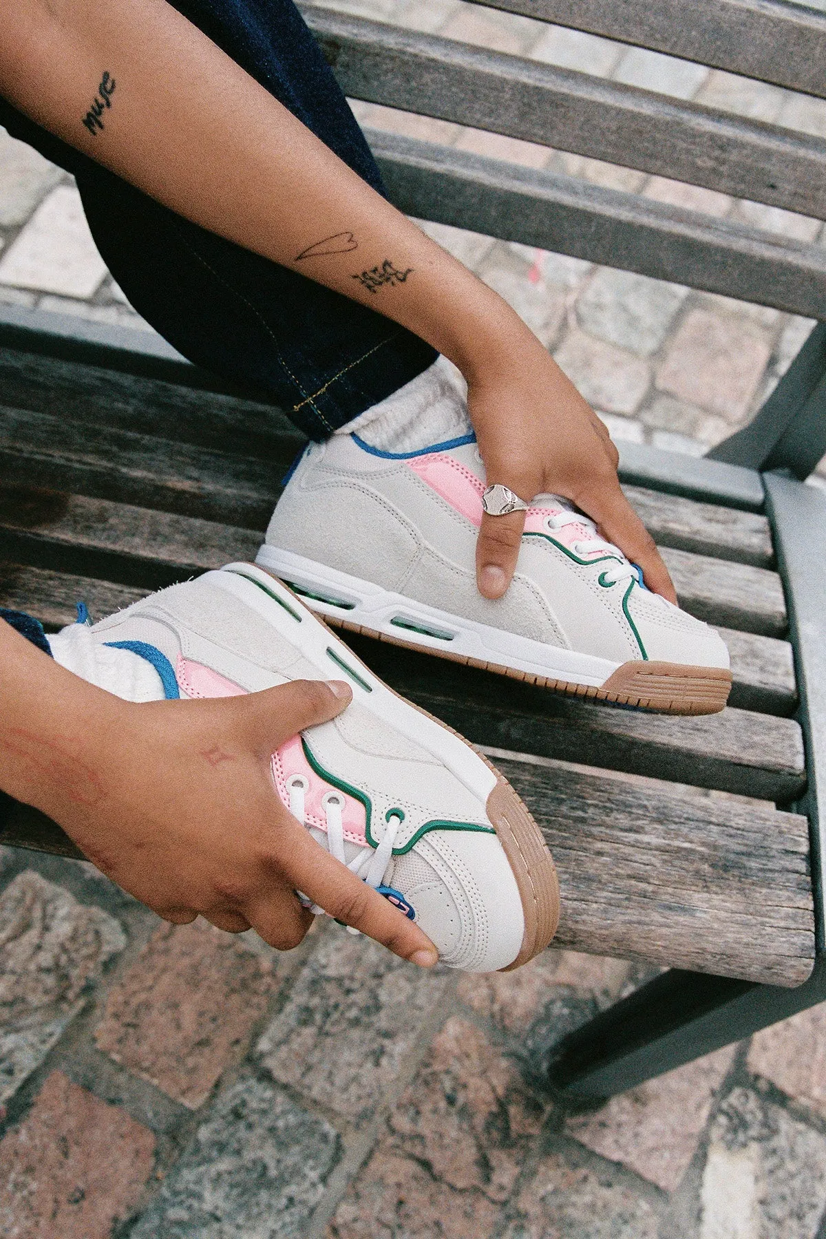 CT-4 - Antique White/Pink - Shoes sold by Globe product image thumbnail 4