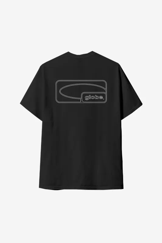 Block Tee - Black made by Globe