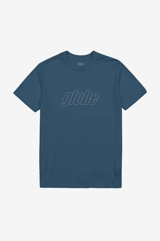 Impact Tee - Steel Blue made by Globe