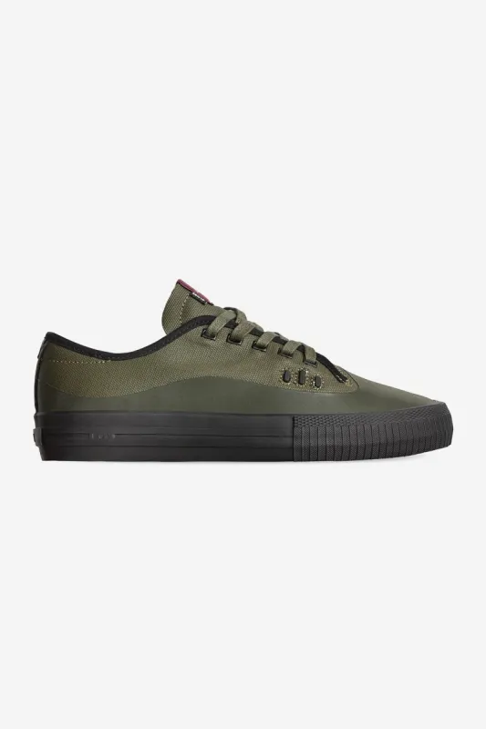 Gillette - Dark Olive/Black - Skate Shoes sold by Globe