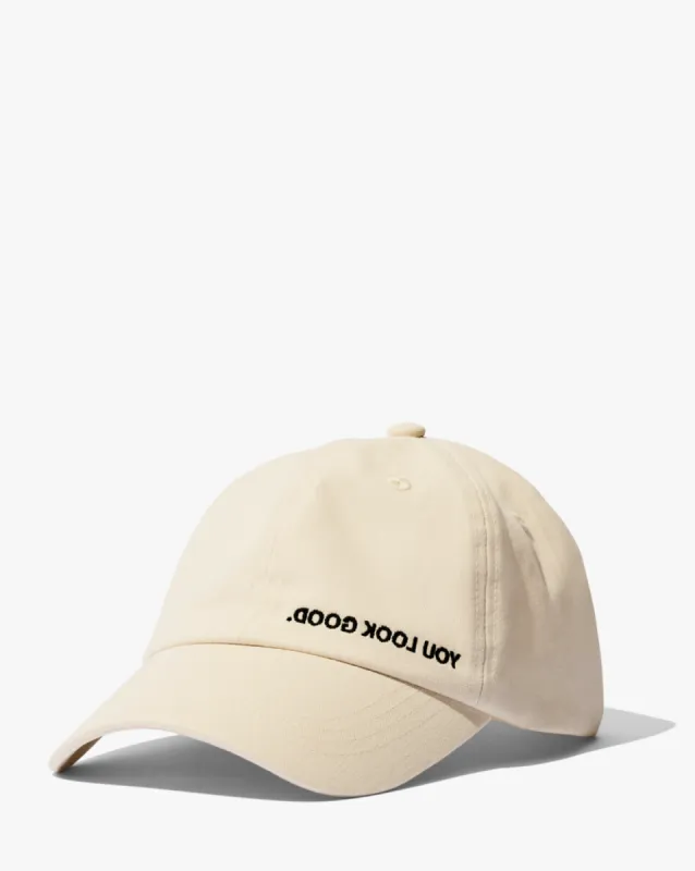You Look Good Cap sold by Glossier