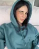 Embroidered Sage Hoodie sold by Glossier