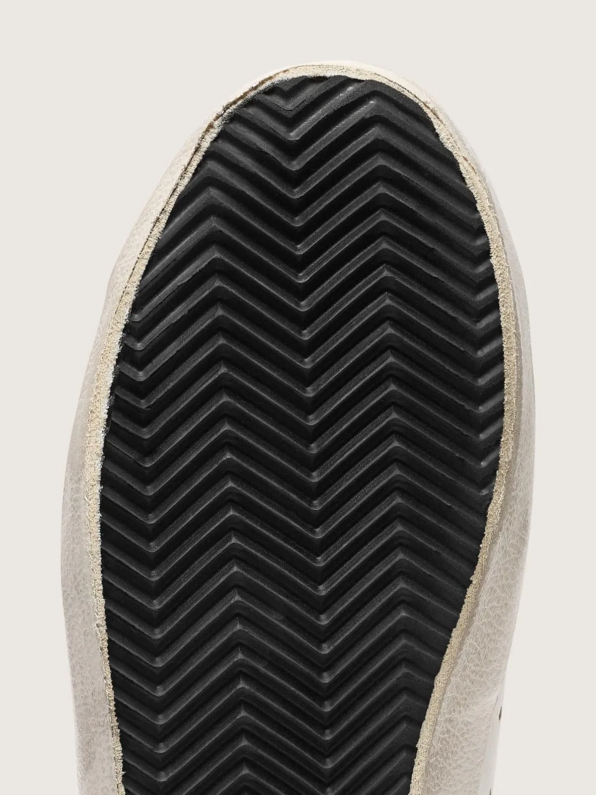 Women's Super-Star with gold star and black glitter heel tab sold by Golden Goose product image thumbnail 5